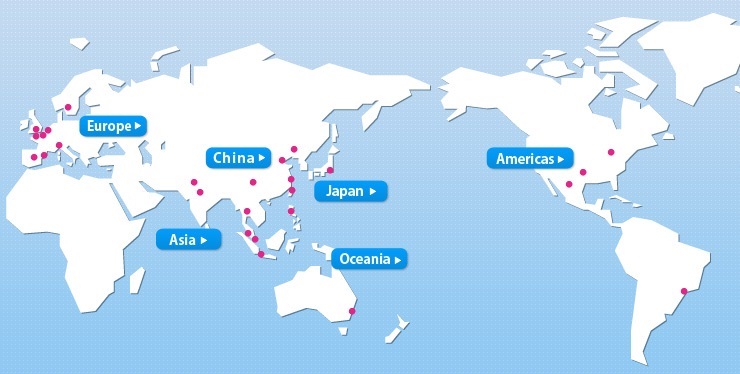 Overseas Operation Map