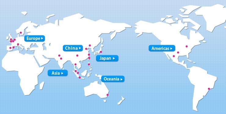Overseas Operation Map